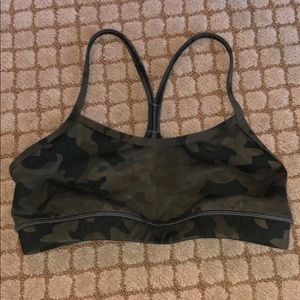 Lululemon Flow Y Bra IV Camo
